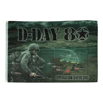 Drapeau D-DAY 80...