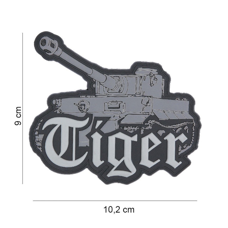 Écusson char TIGER 3D PVC