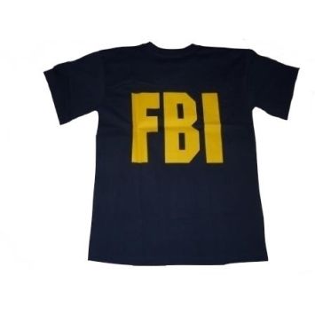 tee-shirt sérigraphié FBI