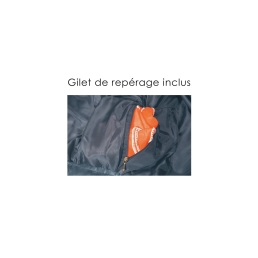 Blouson Cuir Pilote avec gilet