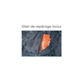 Blouson Cuir Pilote avec gilet