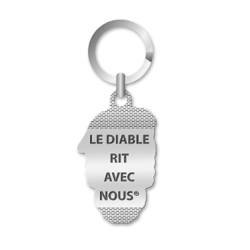 Porte-clé Le Diable Rit avec Nous Métro