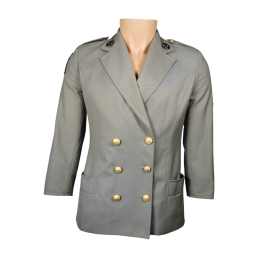 veste 4e brigade aérocombat ALAT, vue de face, double boutonnage doré