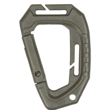 Mousqueton vert Longueur 9,3 cm et poids 24 g : format compact pour l’équipement quotidien.