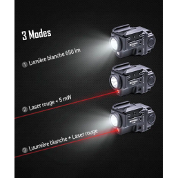 Lampe pour Arme NEXTORCH WL22R