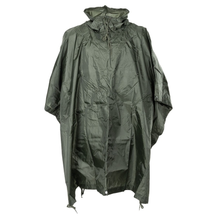 Poncho Ripstop MFH noir