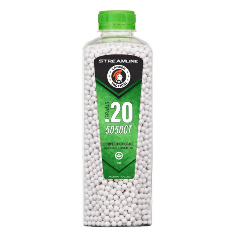 Billes Airsoft Lancer STREAMLINE 6mm Compétition 0.20