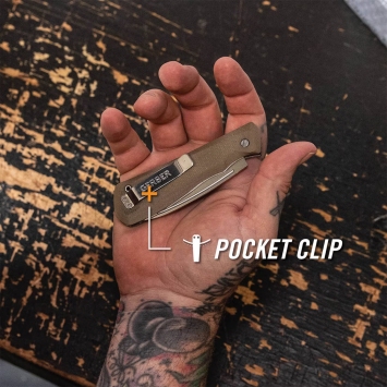 Acheter Couteau Mansfield Micarta Olive GERBER