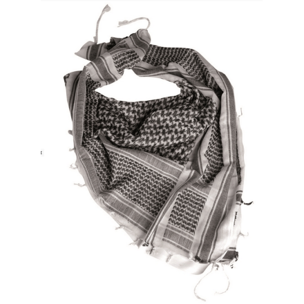 Shemagh Mil-Tec 110×110 100% coton — keffieh tactique soleil / poussière (4 coloris)