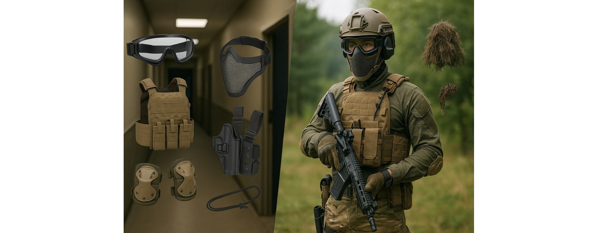Quels équipements pour l’airsoft ? Guide pratique des protections et accessoires