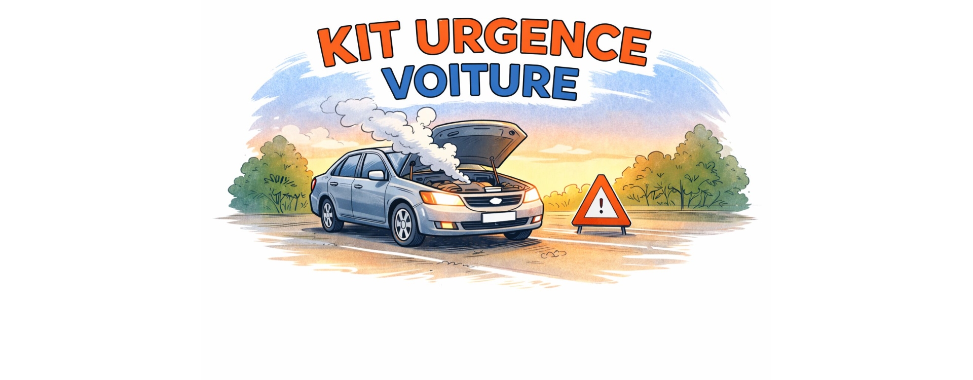 Trousse d’urgence voiture : checklist coffre + rangement cabine/coffre (72h)